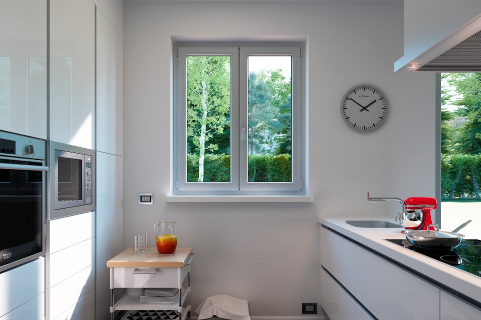 Finestra D+ di Wnd in cucina