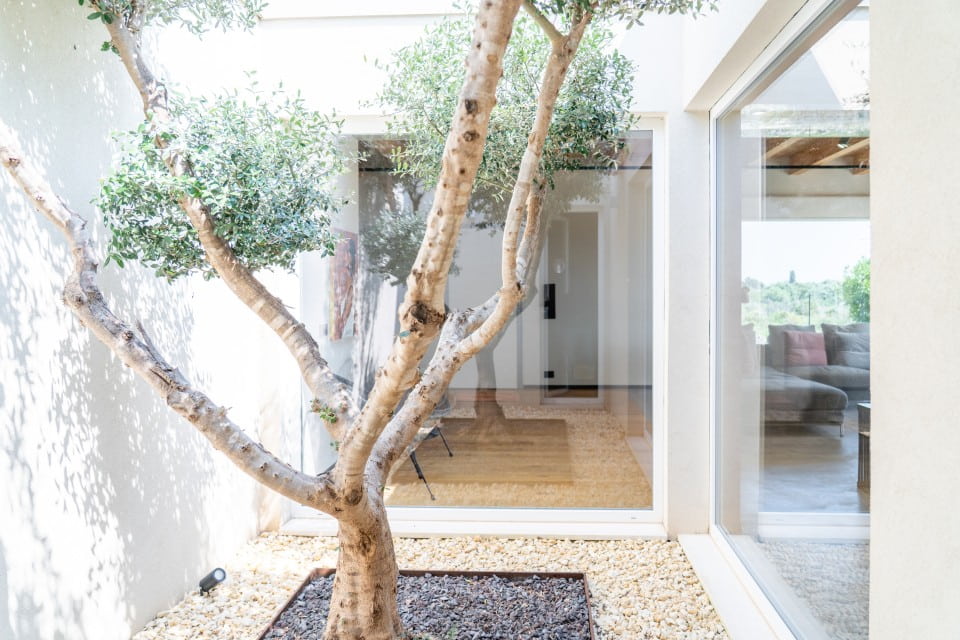 Costruzione residenziale in Sicilia con infissi WnD