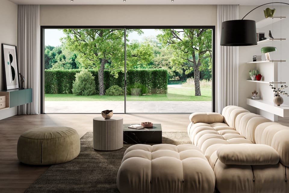 I 7 fattori per scegliere una porta finestra scorrevole