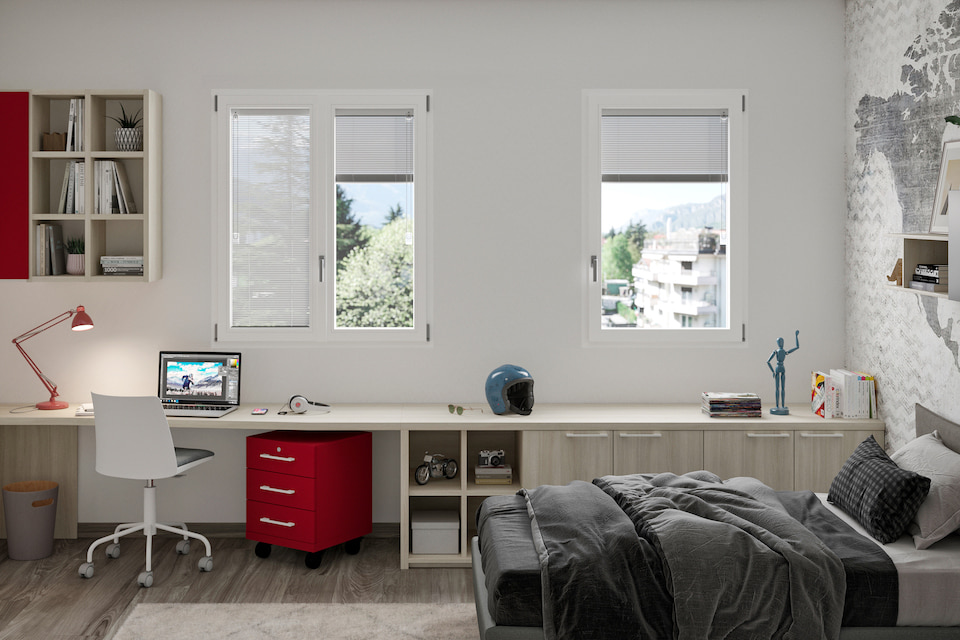 Finestre in PVC Konfortline per ambienti luminosi