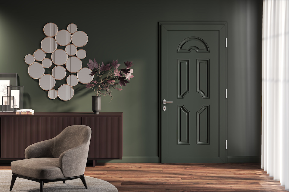 Linea Vega per porte d'ingresso in PVC: sicurezza e design sartoriale