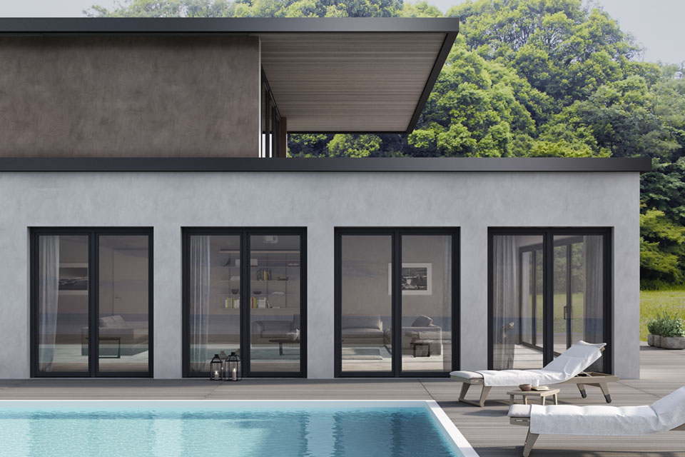 Porte finestre in PVC comode ed eleganti