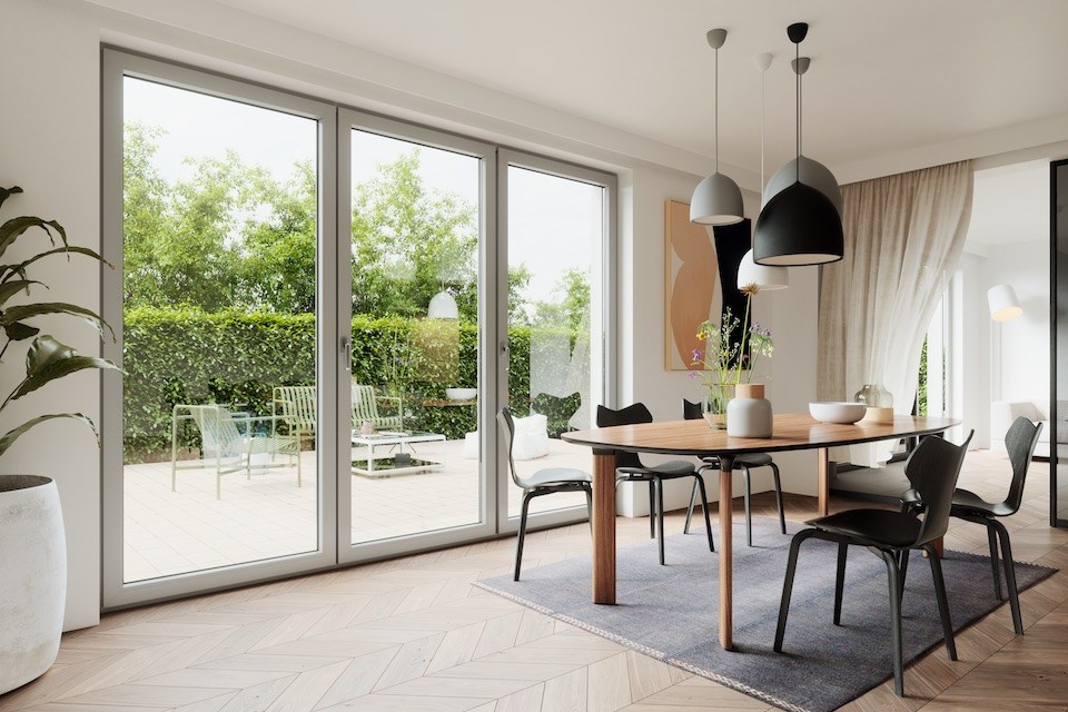 Guida all'isolamento termico della casa: finestra Square Maxi