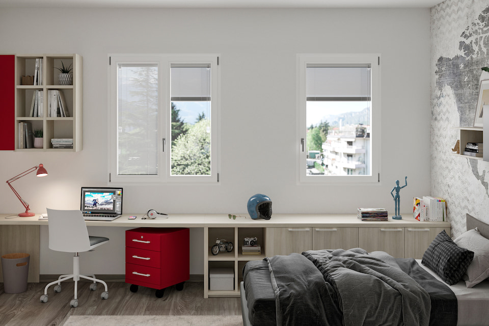 Come scegliere infissi moderni con veneziane interne