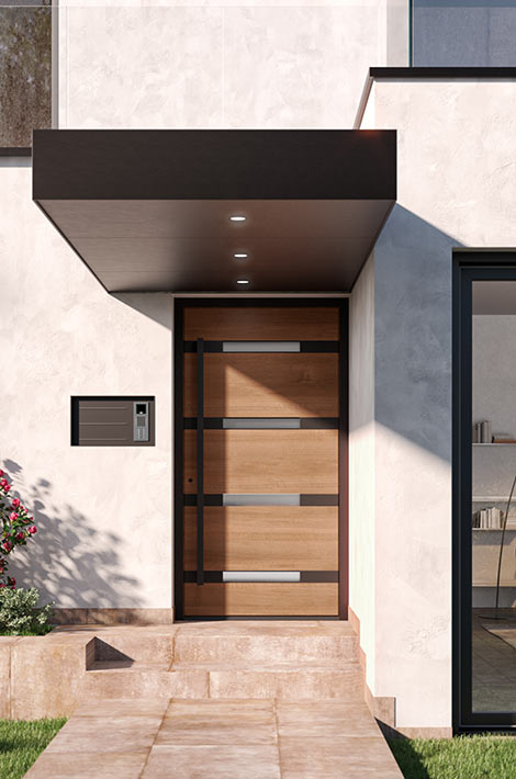 Porte in alluminio Atrium75 - Design Pro