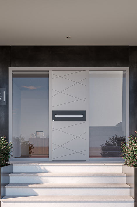 Porte in alluminio Atrium75 - Design Pro