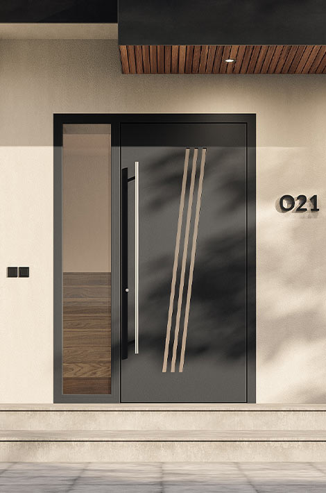 Porte in alluminio Atrium75 - Design Pro