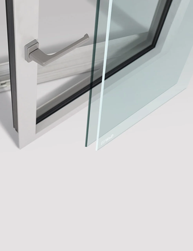 Maniglie per finestre in alluminio
