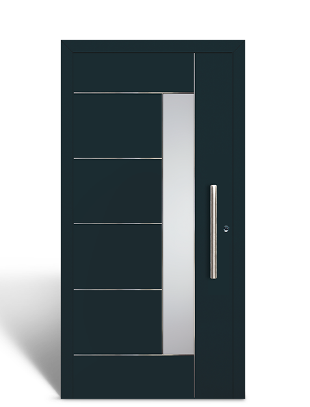 Porte in alluminio Atrium75 - Intarsio