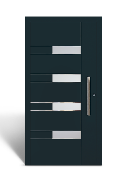 Porte in alluminio Atrium75 - Intarsio