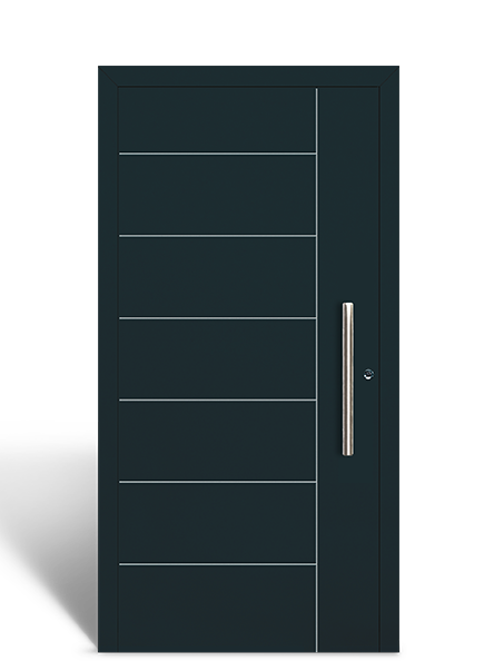 Porte in alluminio Atrium75 - Intarsio