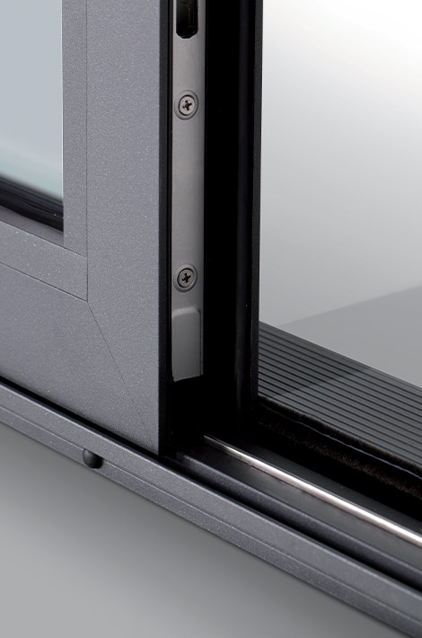 Porta scorrevole in alluminio Slide MB59 Slim