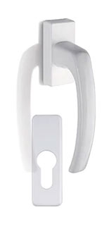 Maniglie per finestre in alluminio