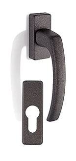 Maniglie per finestre in alluminio